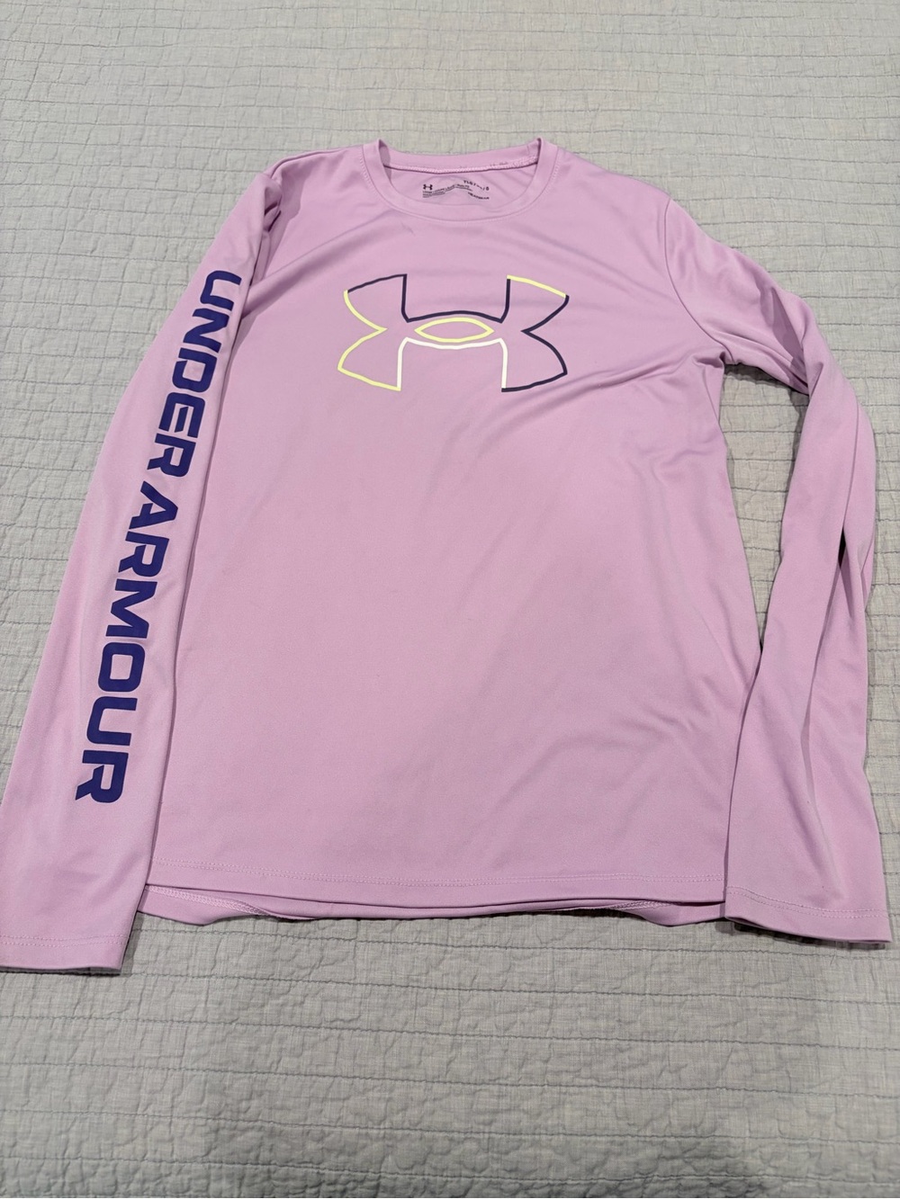 Under Armour purple pink Performance Long Sleeve Tee